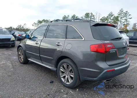 2012 Acura Mdx Advance Package z USA, uszkodzony, nr VIN 2HNYD2H84CH501836